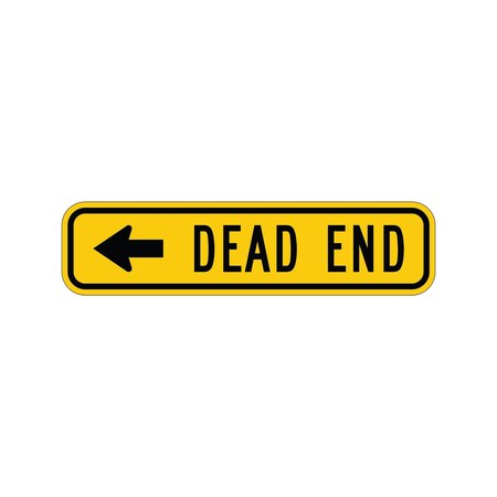 Sign Solutions Usa 9 in Height, 36 in Width, Aluminum, Horizontal Rectangle DUS08DYE3609W14-1aL